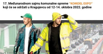 We invite you to the KOMDEL Fair in Kragujevac