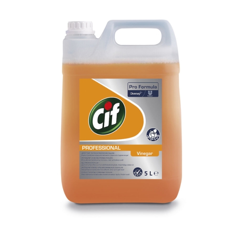 Cif Pro Formula Vinegar deterdžent za ručno pranje posuđa 5L