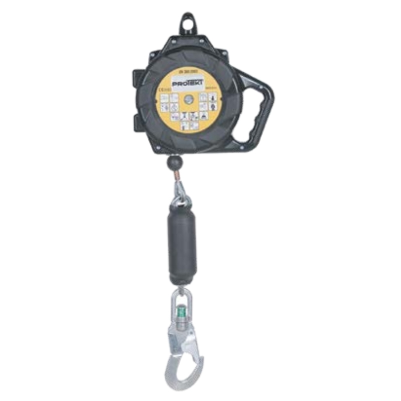 Kočnica sa šok apsorberom i čelicnom sajlom i karabin AZ002ASI