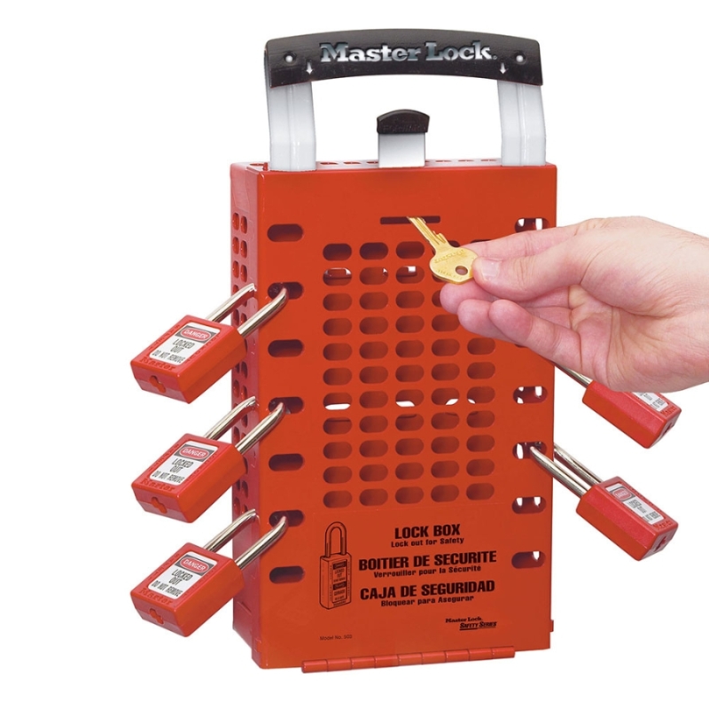 Master Lock 503Red lockbox kutija za katance