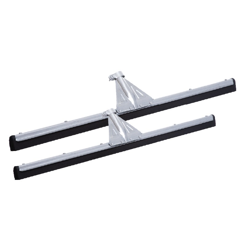 Metalni brisač za podove sa crnom gumom 75cm