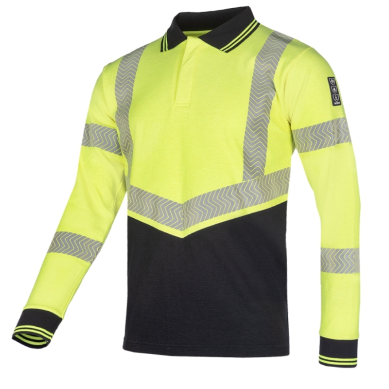 Epsom polo majica visoke vidljivosti