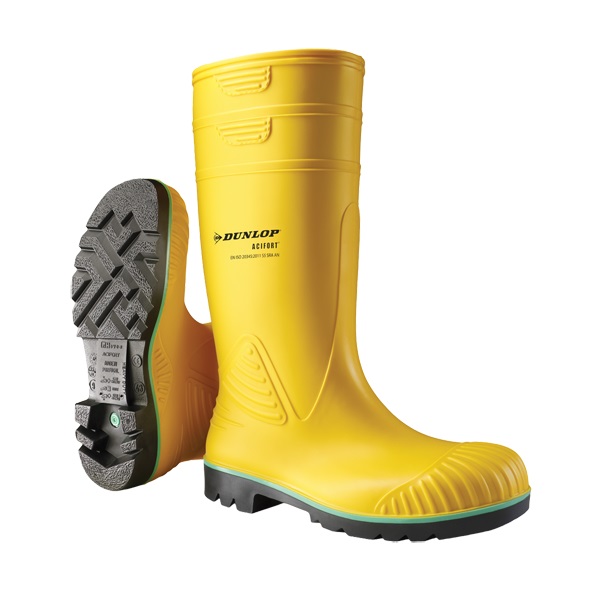 DUNLOP ACIFORT® HEAVY DUTY YELLOW S5 SRA AN