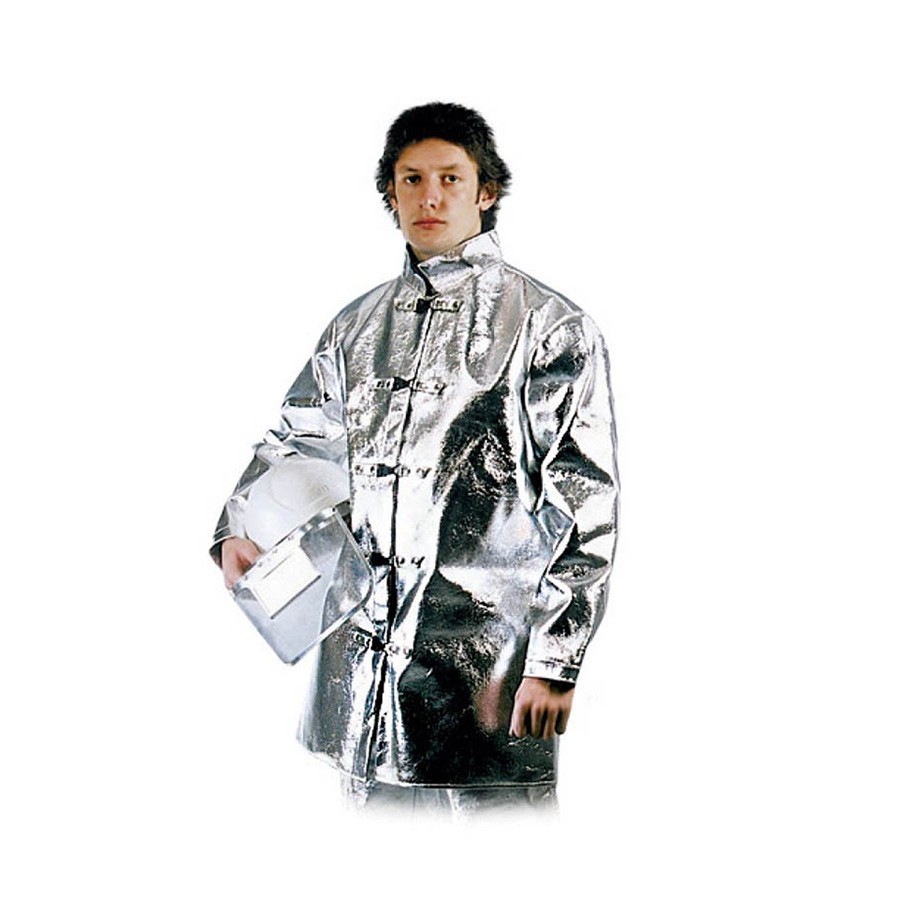 Aluminized blouse for foundries V1452