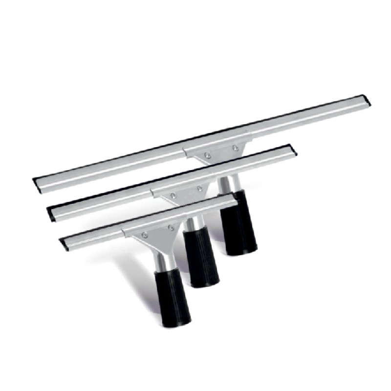 Stainless glass squeegee, 25 cm.