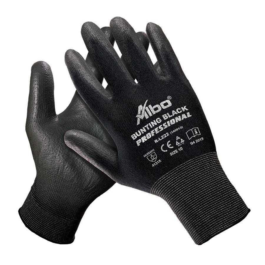 Protective gloves BUNTING PROFESSIONAL BLACK VM