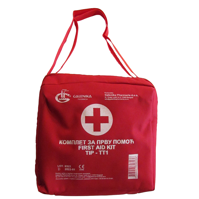 PORTABLE MEDICAL BAG - FIRST AID KIT TT1, EMPTY