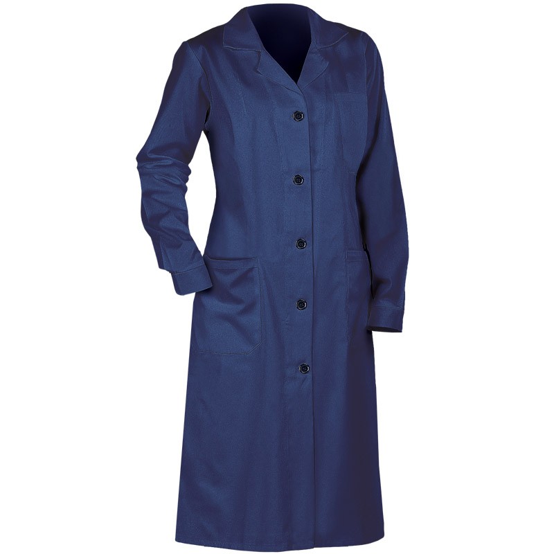 Women's coat, navy blue, 80% polyester, 20% cotton, 185 g/m2