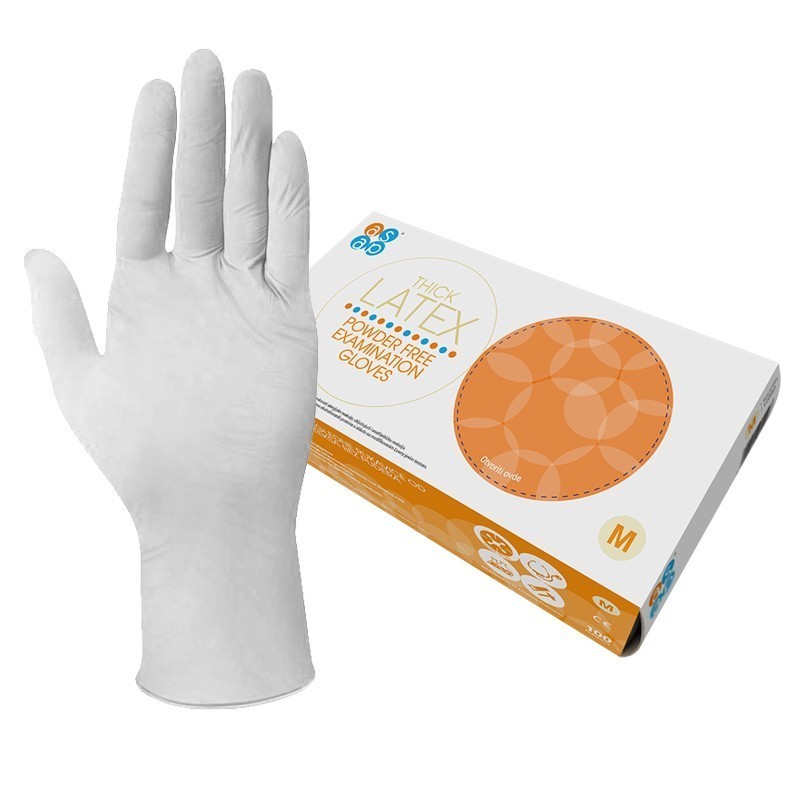 ASAP Latex Thick - Disposable medical gloves powder free