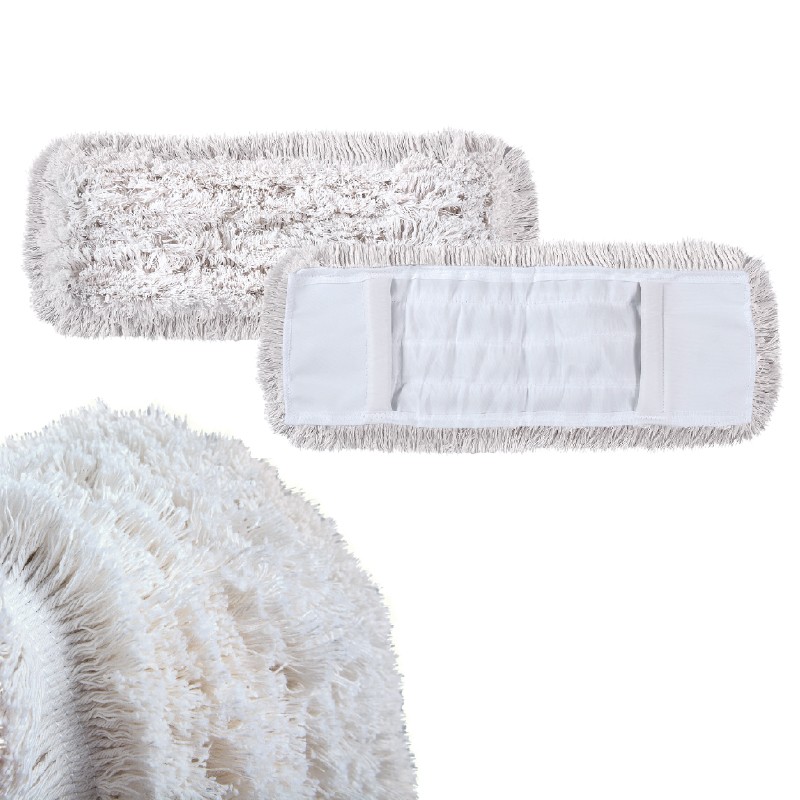 FRINGED COTTON MOPS 40 cm.