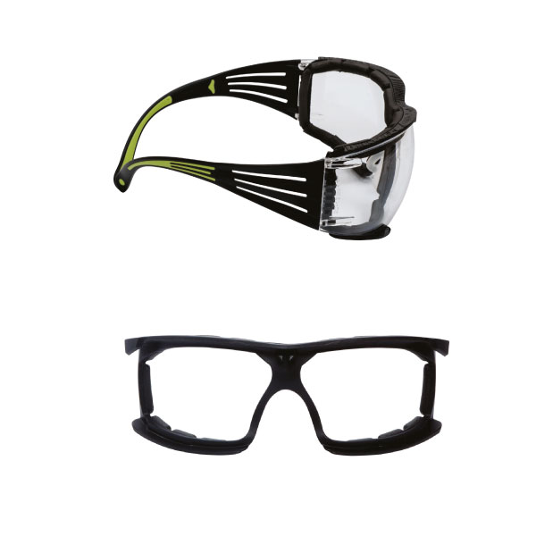 Foamed insert for SECURE FIT 400 series glasses