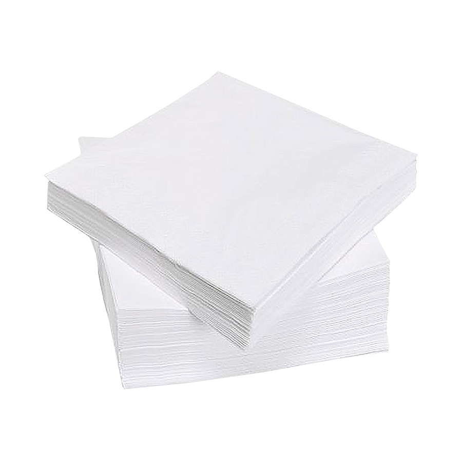 White napkins ICA 38X38