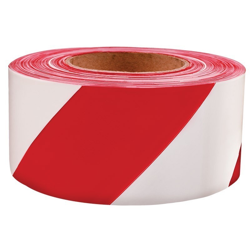 COMBY 572 ZEBRA SIGNAL TAPE RED/WHITE 7 x 500 m