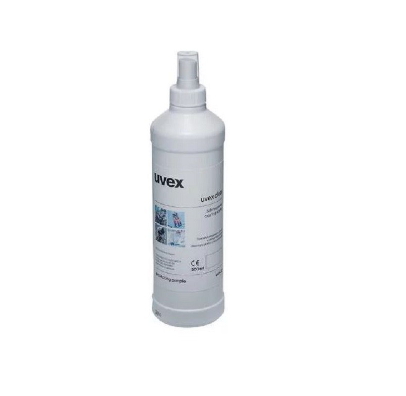 Liquid for cleaning glasses 0.5l - round bottle UVEX 9972101