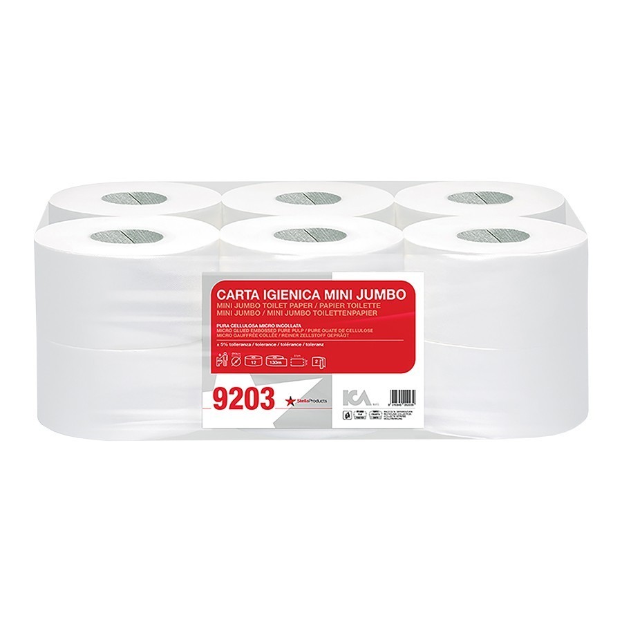 Toilet paper ICA 9203, mini Jumbo roll