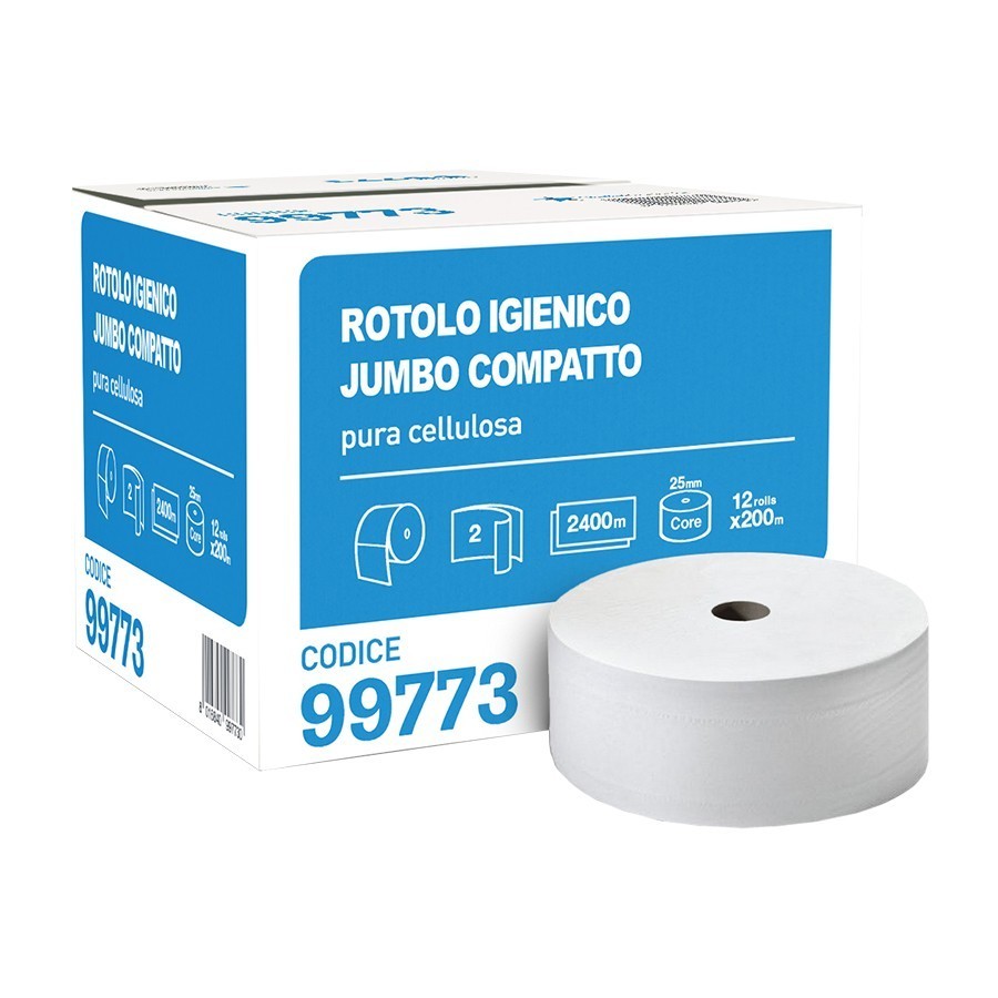 Toilet paper ICA 99773, compact mini Jumbo roll