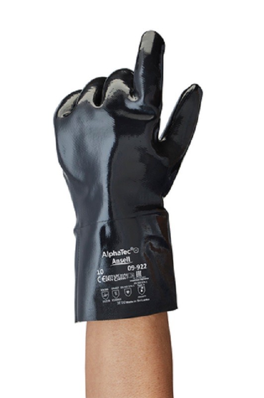 Protective chemical gloves AlphaTec 09-922