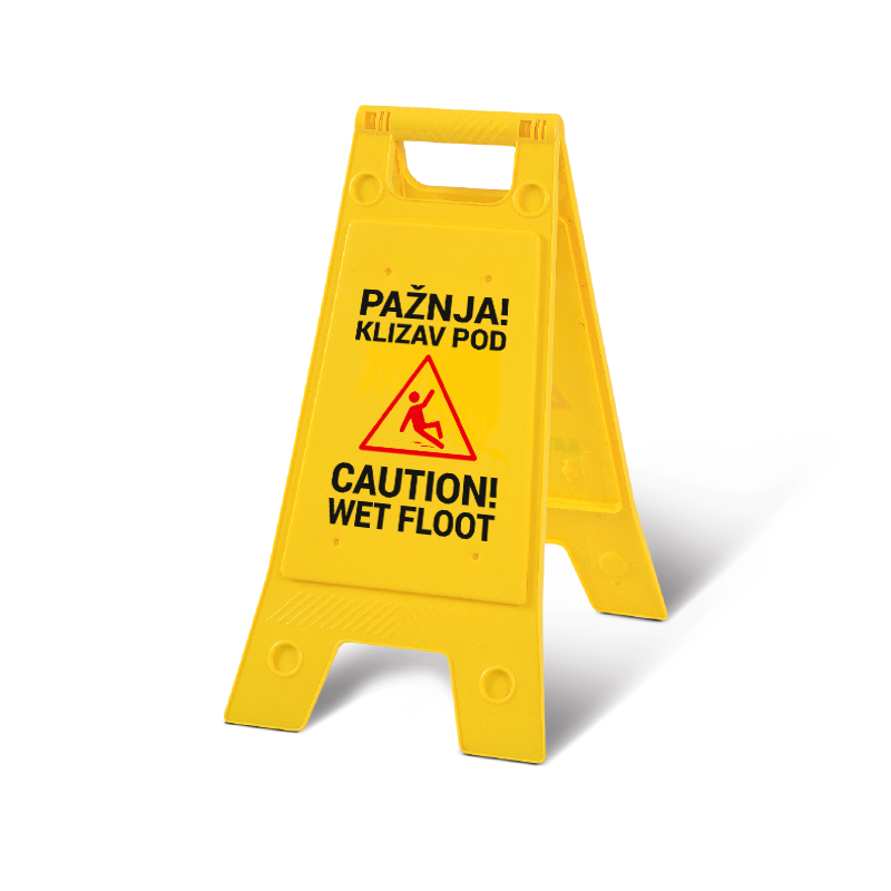 WARNING SIGN - wet floor