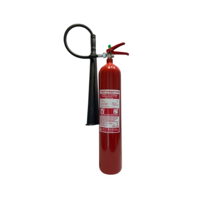 Protivpožarni aparat punjun ugljendioksidom CO2, 5 kg