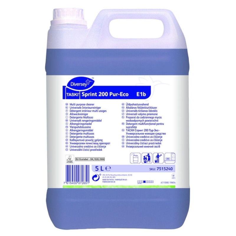 Taski Sprint 200 Pur-Eco E1b univerzalno sredstvo za čišćenje površina 5L