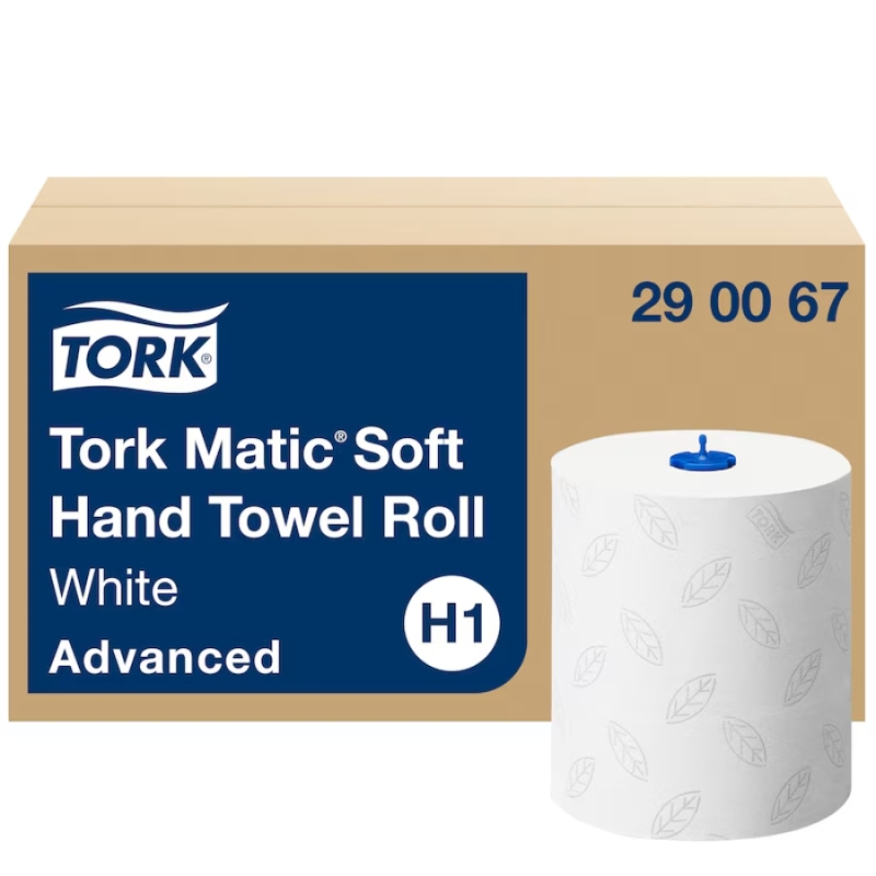 Tork Matic Soft Advanced papirni ubrus u rolni H1 250m beli