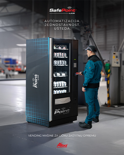 Automatizacija, jedinstvenost, ušteda - vending mašina Safe Point