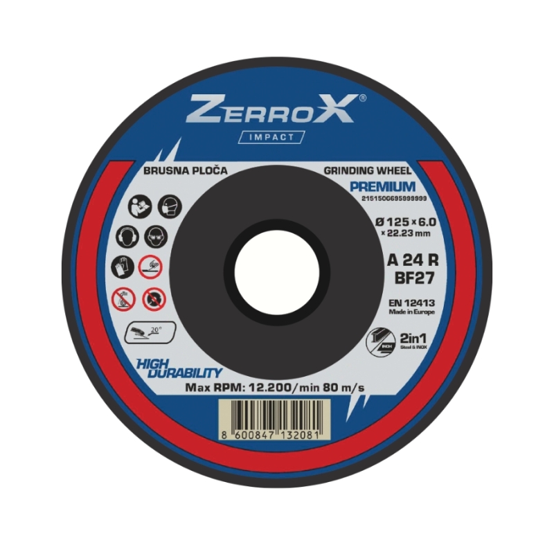 Zerrox Impact premium brusna ploča